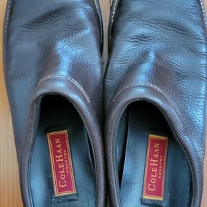Cole Haan leather slip on clog shoes woman's size 9